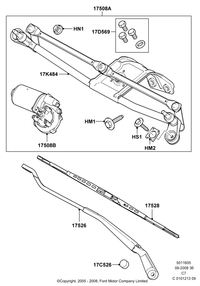 05 - Windshield Wiper; 20/MAY/2002