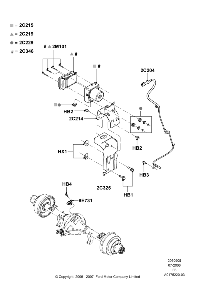 05B - Anti-Lock Braking System; 13/AUG/2007-18/AUG/2008