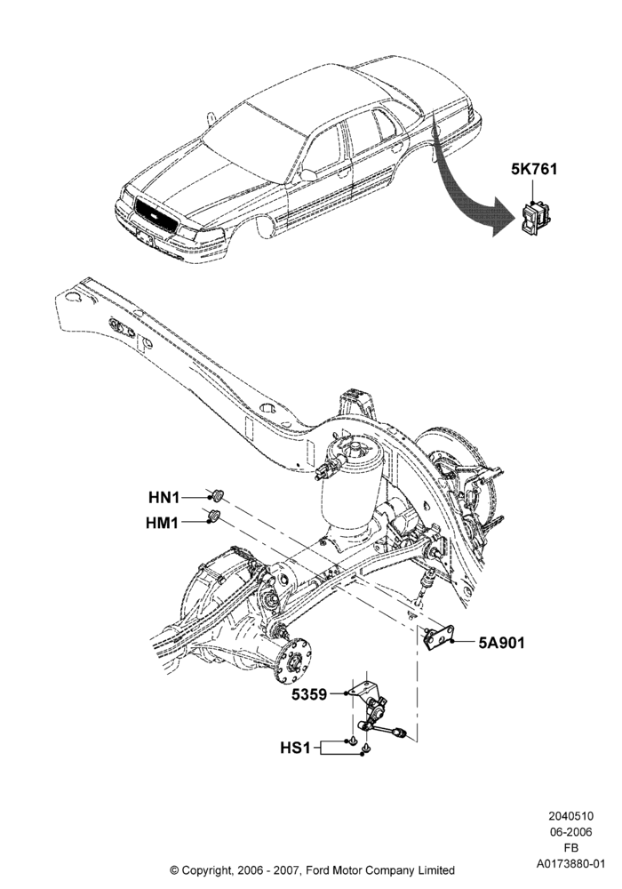 10 - Air Suspension Controls/Electrics; 19/JUN/2006-26/SEP/2011