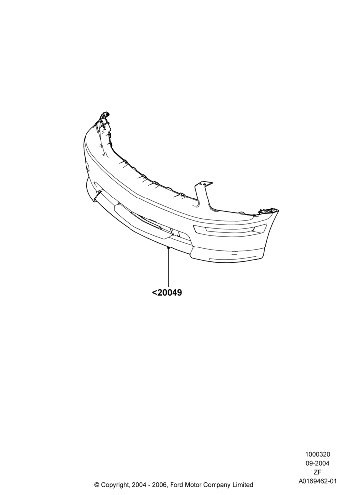 20B - Body Dress Up Kits - Front, Accessory, California Special Front Fascia Kit; 07/SEP/2004-26/FEB/2009