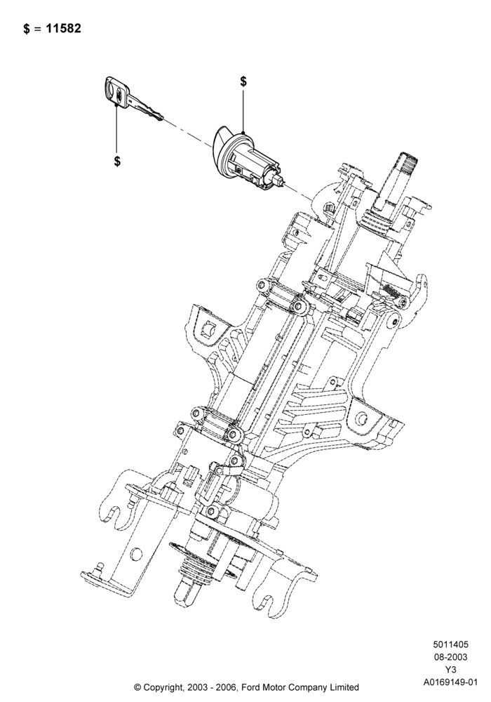 05 - Vehicle Lock Sets and Repair Kits; 04/AUG/2003