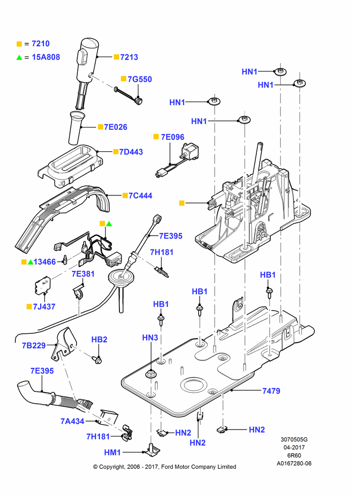 05G - Gear Change-Automatic Transmission, 6 Speed Auto Transmission 6R60, 6 Speed Automatic Trans (6R80); 07/AUG/2006-16/DEC/2010