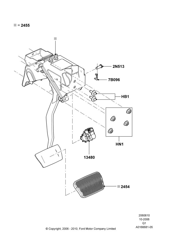 10A - Brake and Clutch Controls; 06/NOV/2006-12/JUL/2010