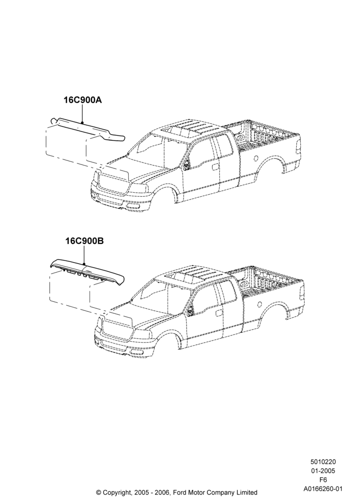 Hood and Related Parts, Lincoln Mark LT, Accessory