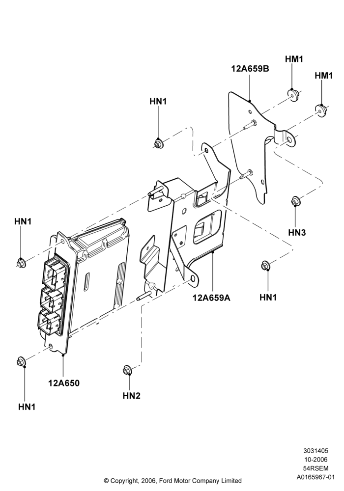05D - Engine Modules and Sensors, (-)"CDN/MEX/USA", 5.4L Modular SOHC V8; 16/OCT/2006-06/APR/2015