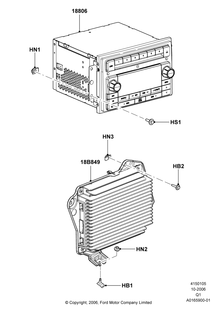 05C - Audio Equipment - Original Fit, Less Radio Reception Equipment, With THX Audiophile Sound System; 06/NOV/2006-12/JUL/2010