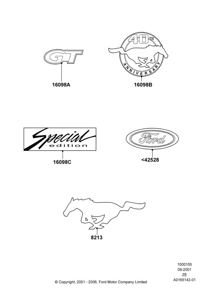 Name Plates, GT