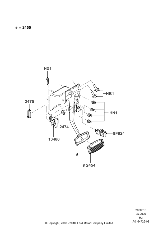 10B - Brake and Clutch Controls, Automatic Transmission; 01/MAY/2006-16/DEC/2011