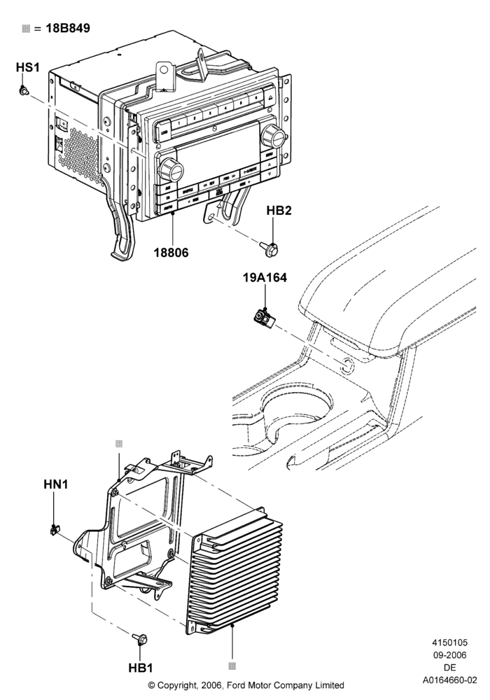 05I - Audio Equipment - Original Fit, Less Radio Reception Equipment, With THX Audiophile Sound System; 30/AUG/2006-04/FEB/2009