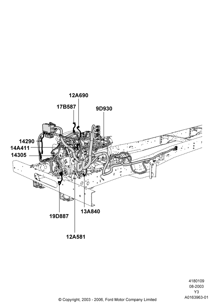09 - Wiring - Engine And Transmission; 04/AUG/2003