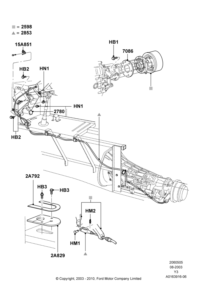 05A - Parking Brake; 04/AUG/2003-01/JUN/2015