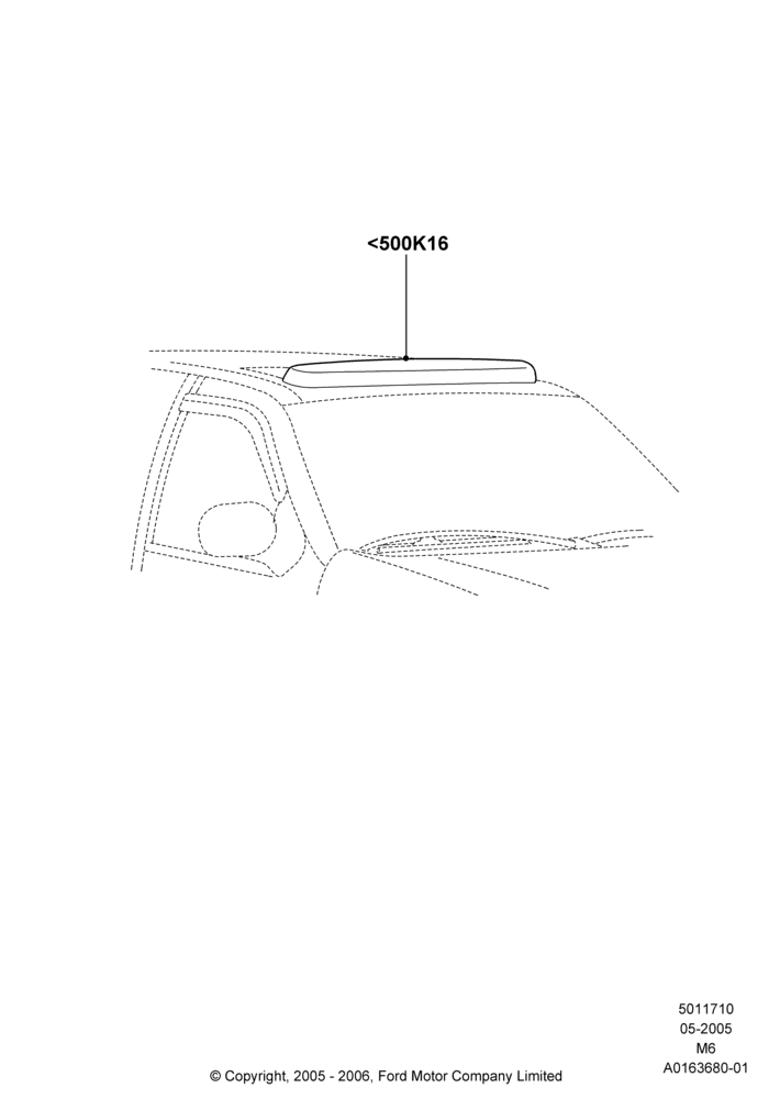 10X - Sliding Roof Mechanism and Controls, Accessory, With Deflector; 02/MAY/2005-01/MAY/2006