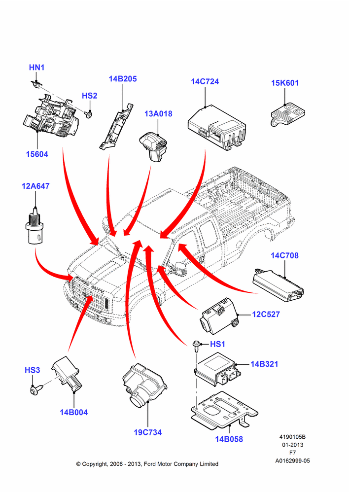 05B - Vehicle Modules and Sensors; 18/DEC/2006-12/FEB/2010