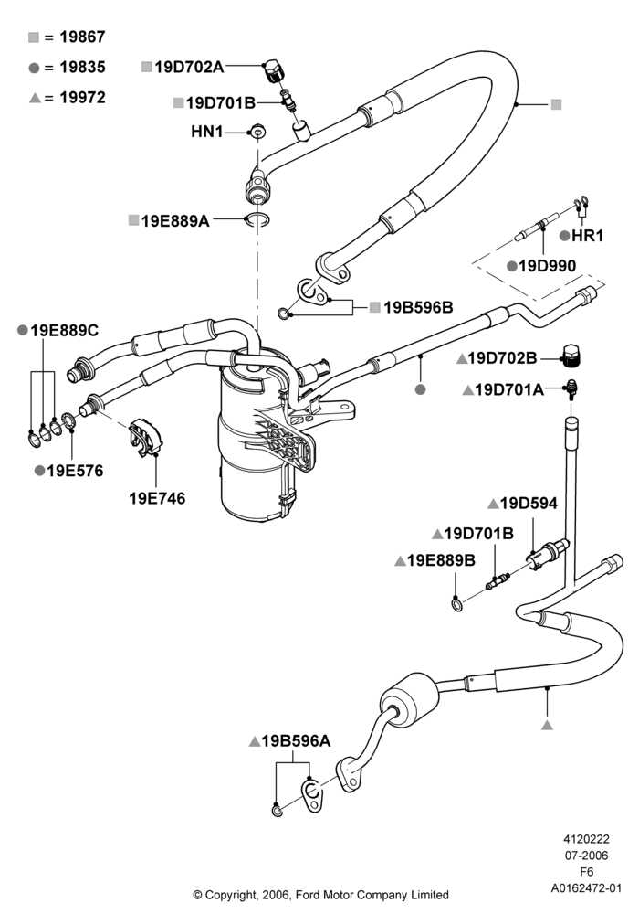 22E - Air Conditioning System, 5.4L 3V V8, Romeo 4.6 SOHC EFI; 17/JUL/2006-18/AUG/2008