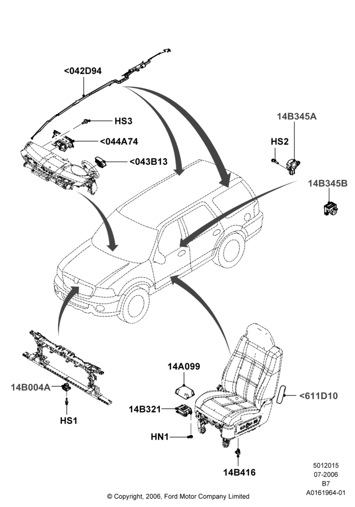 15B - Airbag System; 02/AUG/2006-16/AUG/2010