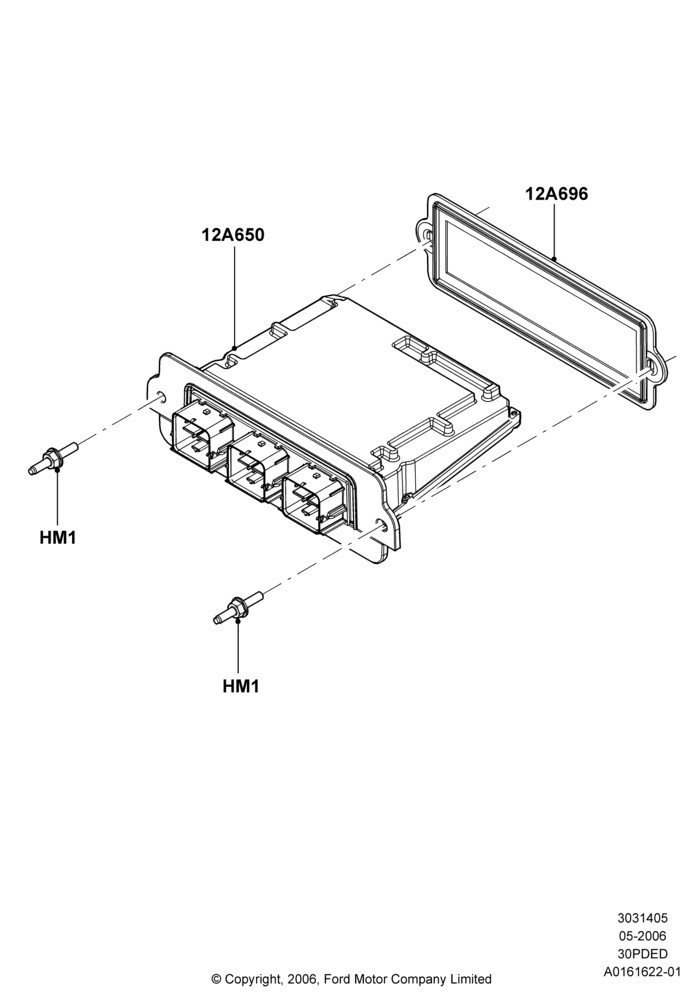 05E - Engine Modules and Sensors, (-)"CDN/MEX/USA", 3.0 V6 24V DOHC EFI Modular; 01/MAY/2006-23/JUN/2008