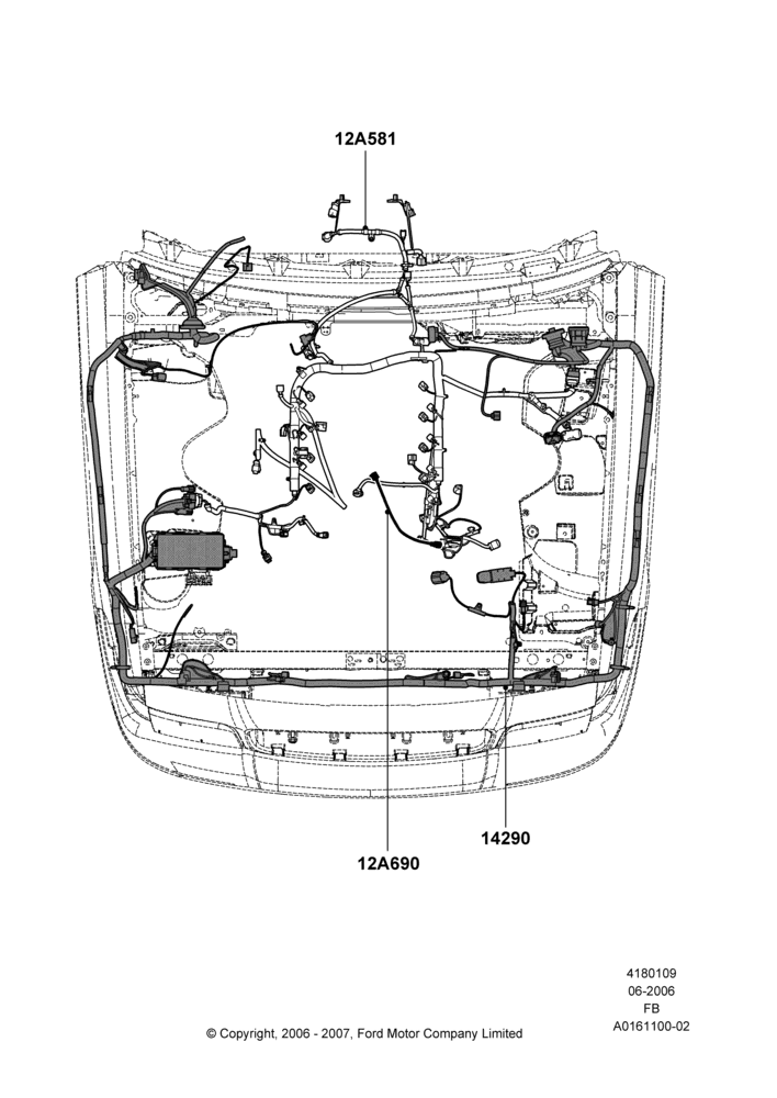 09A - Wiring - Engine And Transmission, Less Fleet Options; 19/JUN/2006-01/MAY/2007