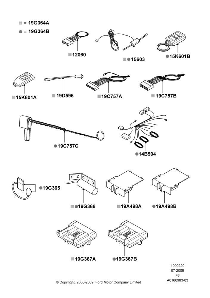 Remote Starting Kit, Automatic Transmission, With Power Door Locking, Accessory, One Way