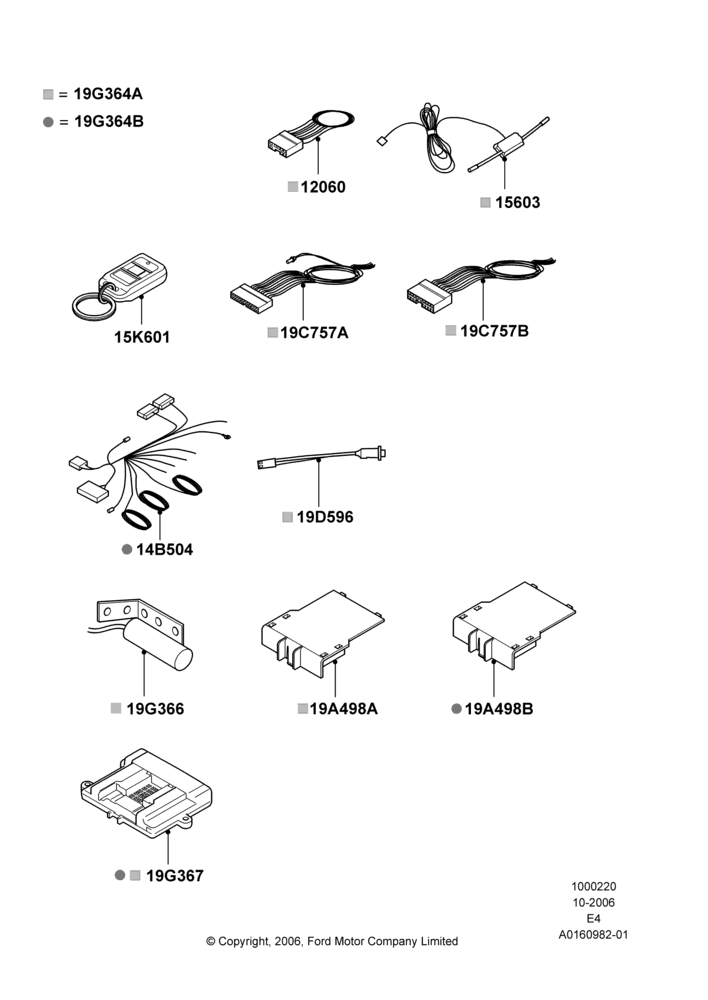 20B - Remote Starting Kit; 16/OCT/2006