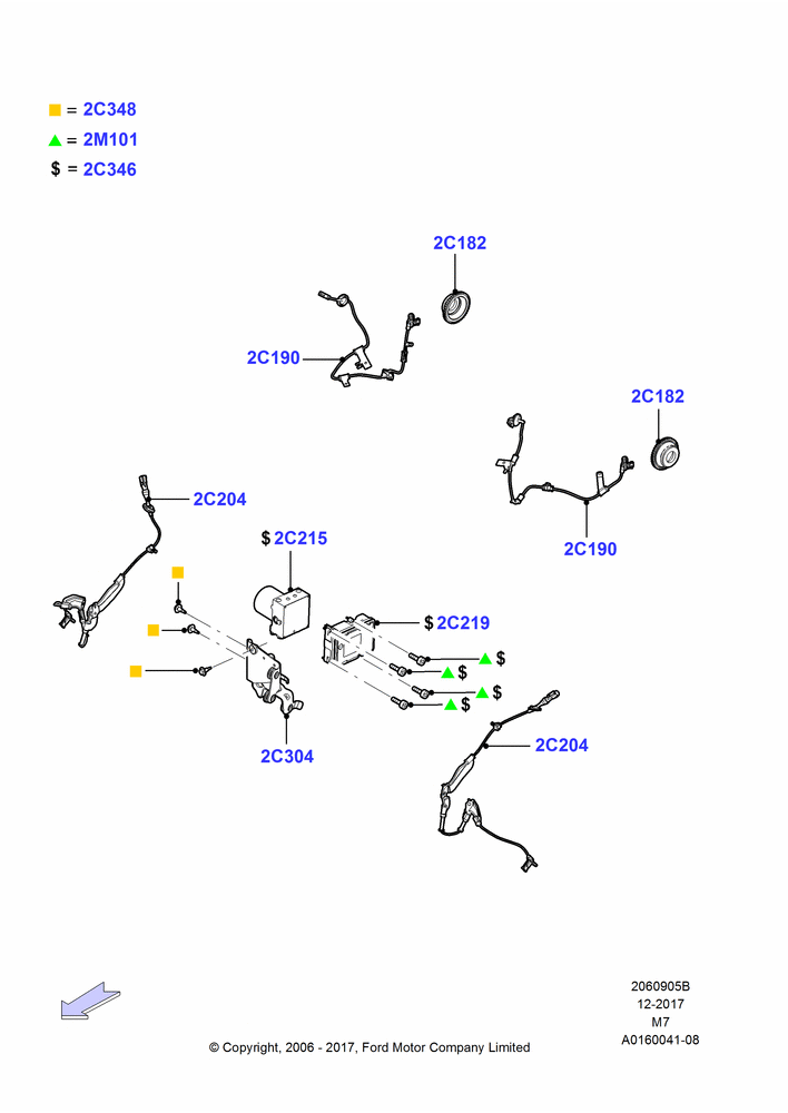 05B - Anti-Lock Braking System, For Unleaded Fuel; 01/MAY/2006-23/JUN/2008