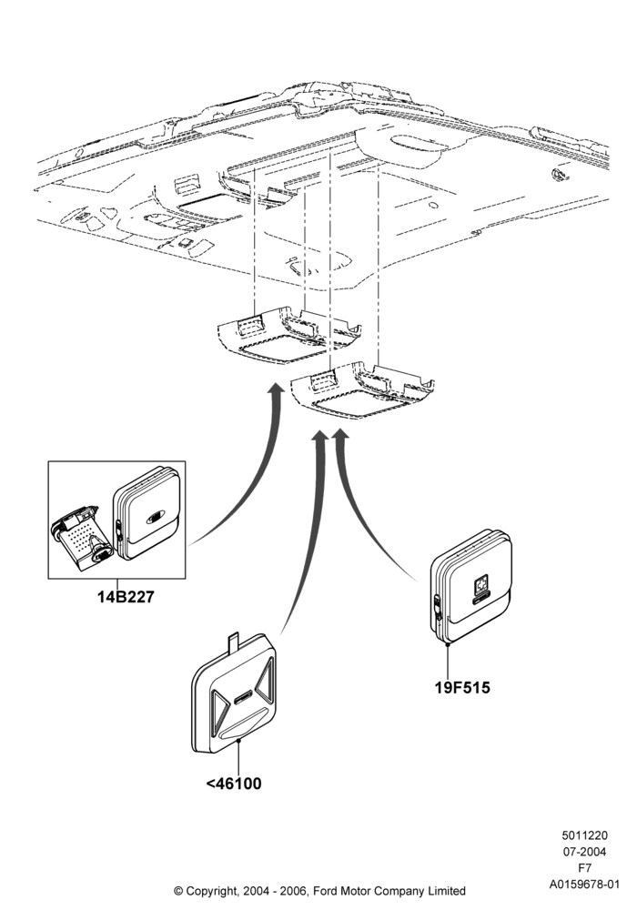 20X - Console - Overhead, Accessory; 19/JUL/2004-16/SEP/2008