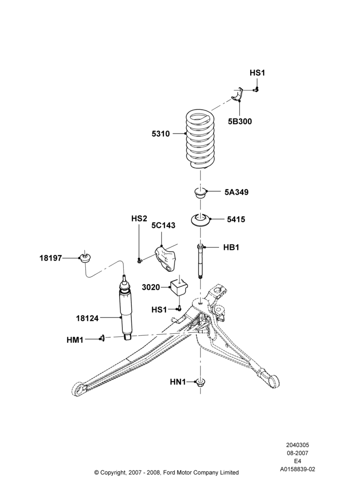 05G - Front Suspension Struts and Springs; 06/AUG/2007