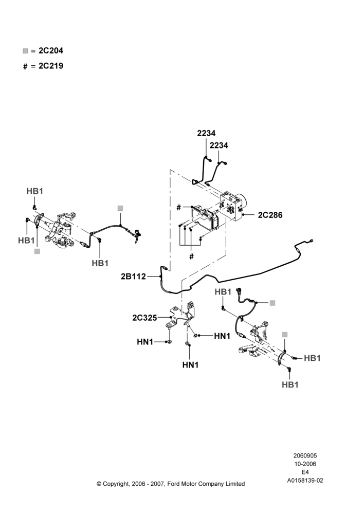 05G - Anti-Lock Braking System, Ford 450 Series; 06/AUG/2007-18/AUG/2008
