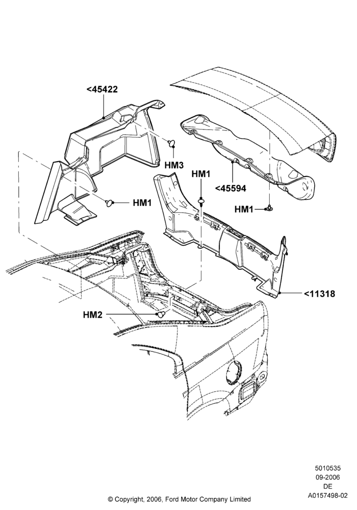 35C - Load Compartment Trim, Ford And Mercury Derivative; 30/AUG/2006-04/FEB/2009