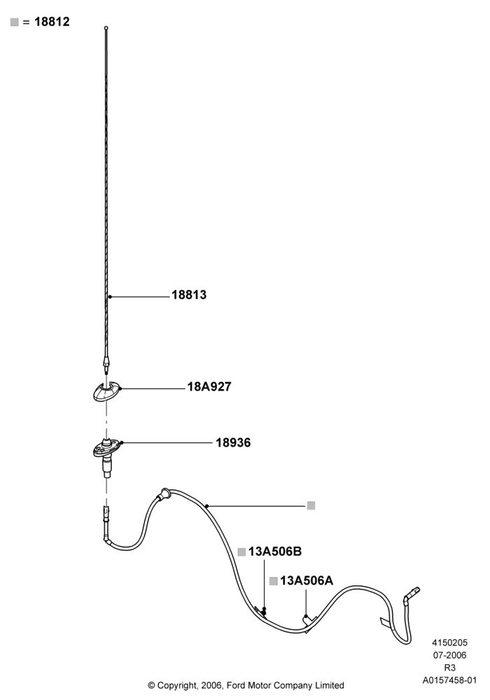 05B - Antenna, Less Radio Reception Equipment; 31/JUL/2006-16/DEC/2011