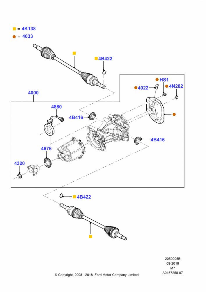 05B - Rear Axle; 08/JAN/2007-29/APR/2012