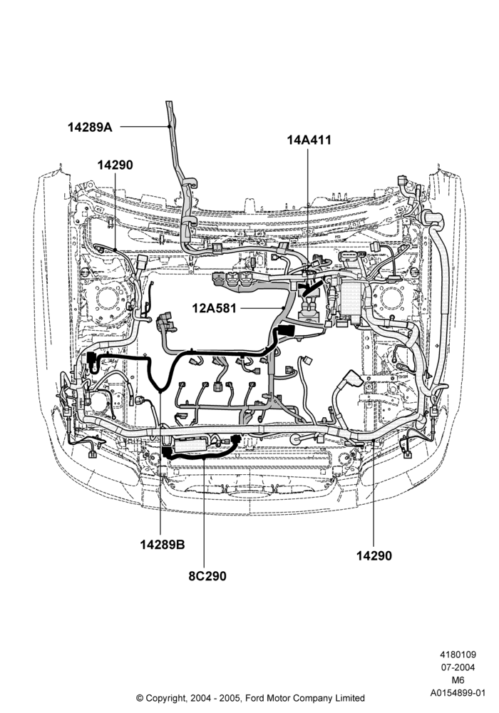09 - Wiring - Engine And Transmission; 26/JUL/2004-01/MAY/2006