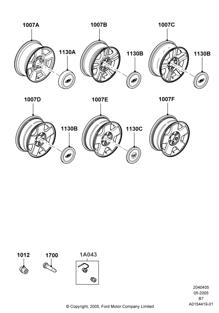 05D - Wheels; 02/MAY/2005-02/AUG/2006