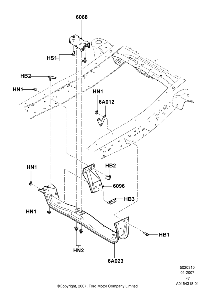 10B - Transmission Mounting; 18/DEC/2006-12/FEB/2010
