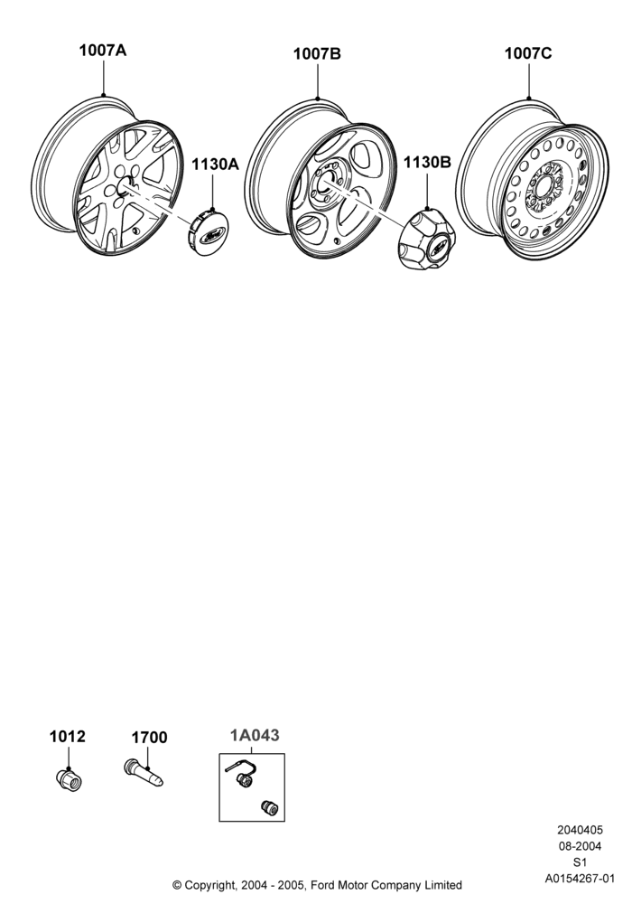 05E - Wheels; 02/AUG/2004