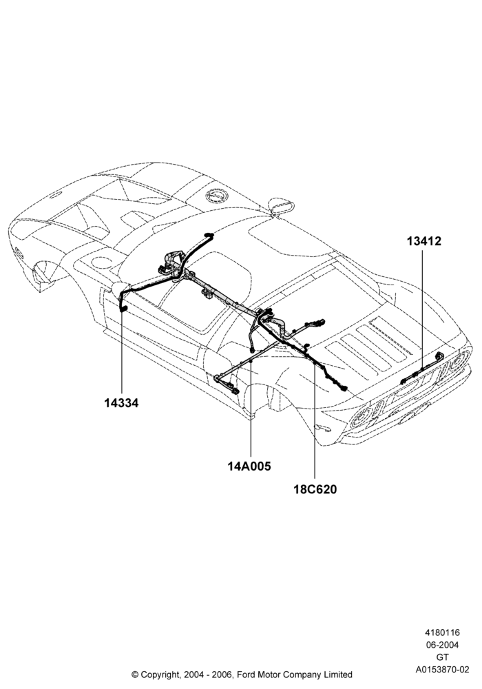 16 - Wiring - Body And Roof Console; 30/JUN/2004