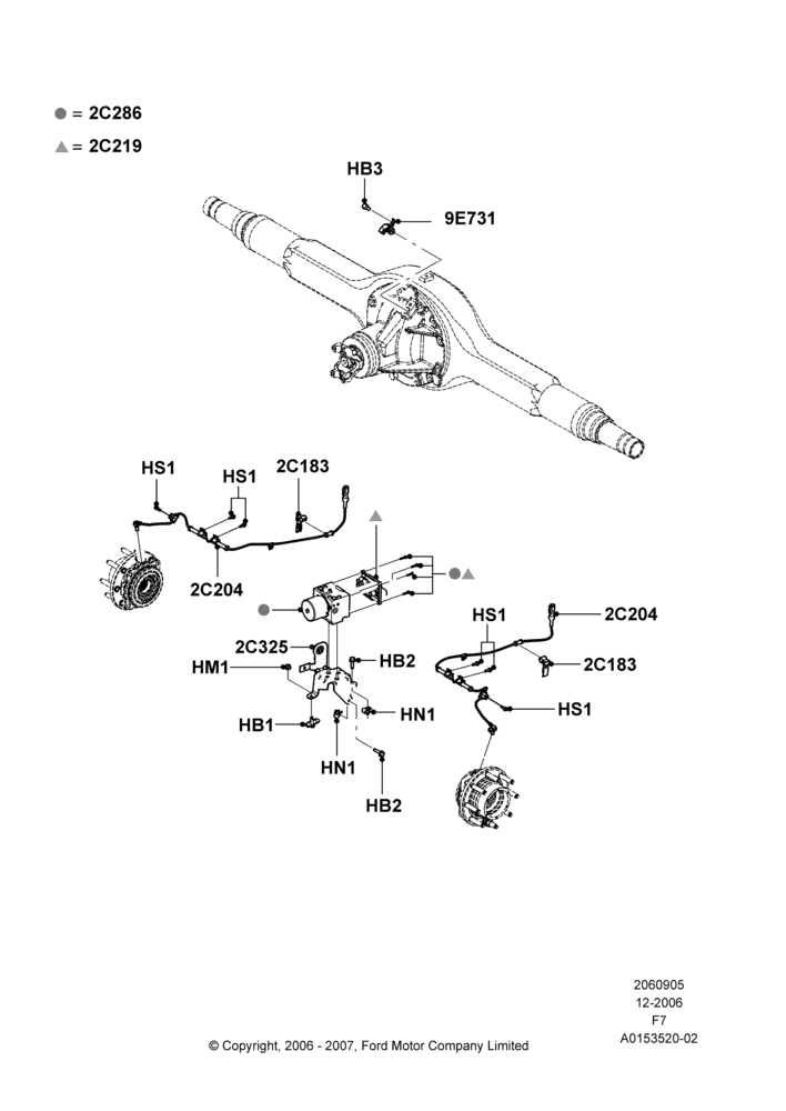 Anti-Lock Braking System, With Monobeam Suspension - Narrow, With Monobeam Suspension - Wide, M/Beam With Extended Axle (Fatboy)