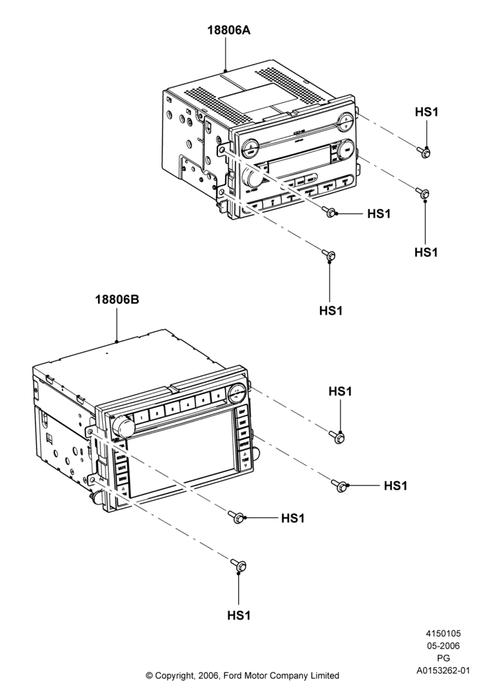 05E - Audio Equipment - Original Fit, Less Radio Reception Equipment, Premium Sound System; 01/MAY/2006-30/APR/2007