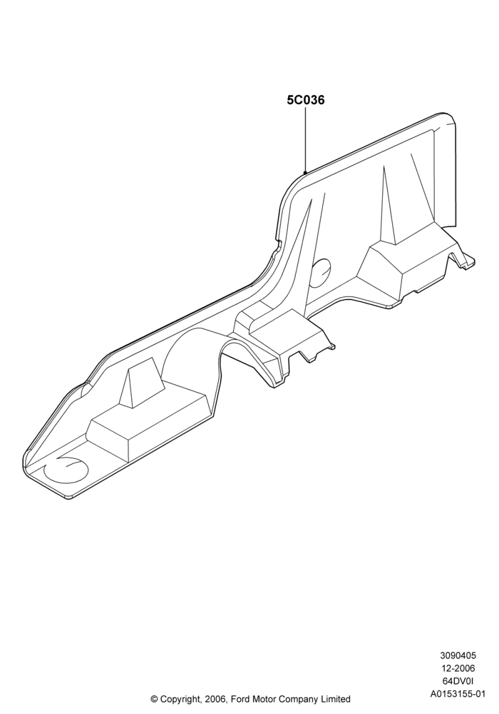 Heat Shields - Exhaust System, 6.4L Diesel V8 Twin Turbo