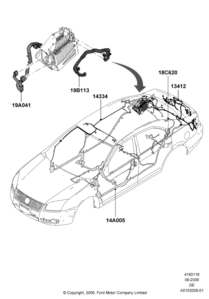 16E - Wiring - Body And Roof Console, Mercury Division Derivative; 30/AUG/2006-16/JUL/2007