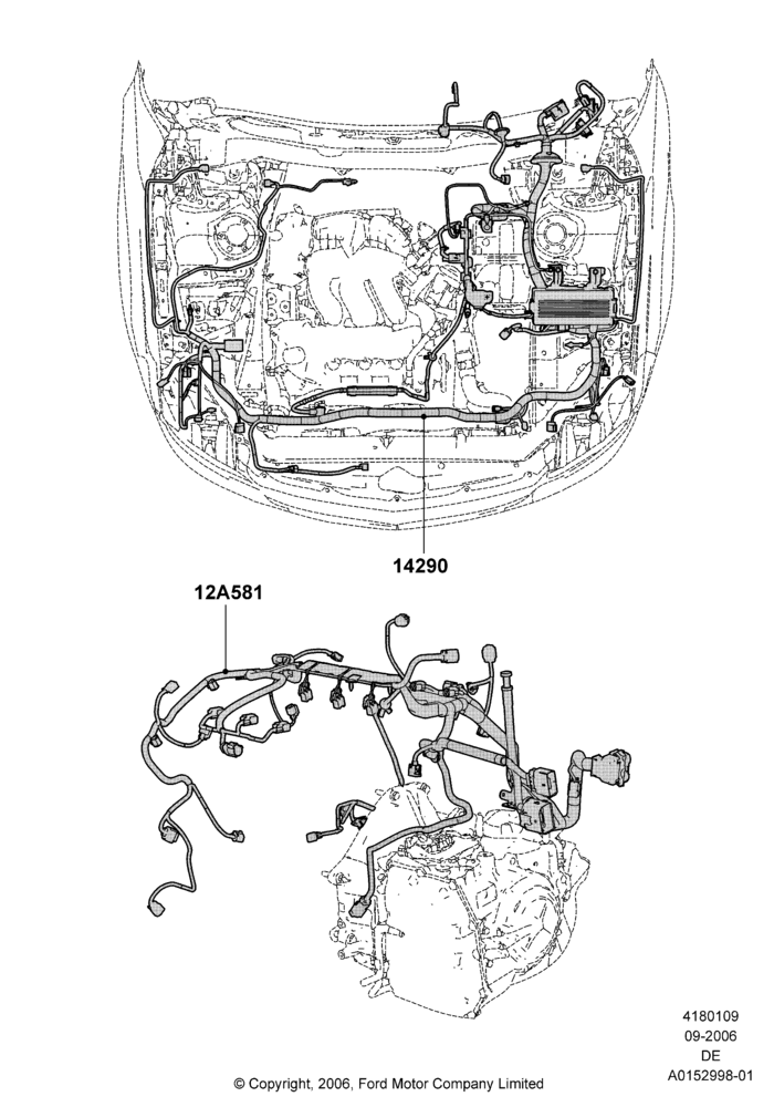 09D - Wiring - Engine And Transmission, 3.0 DOHC EFI; 30/AUG/2006-16/JUL/2007