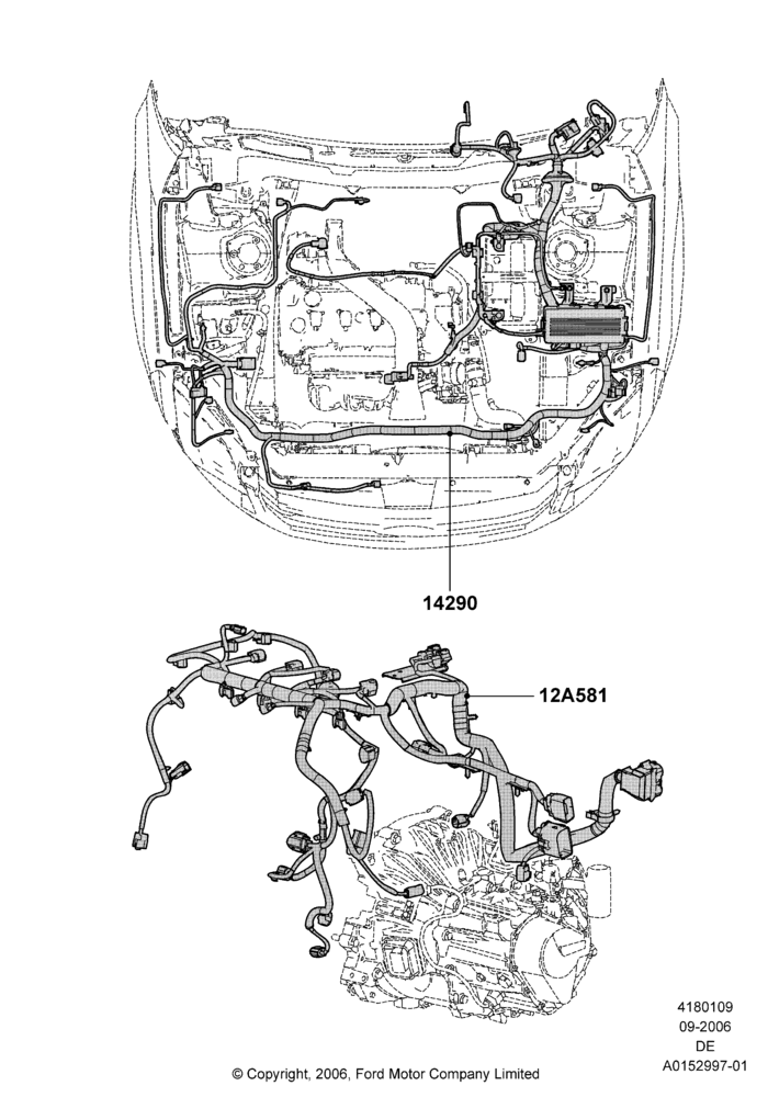 09C - Wiring - Engine And Transmission, 2.3L Duratec-HE (145PS) - MI4; 30/AUG/2006-16/JUL/2007