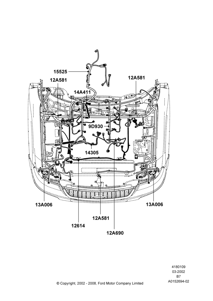 09A - Wiring - Engine And Transmission; 18/MAR/2002-02/AUG/2006
