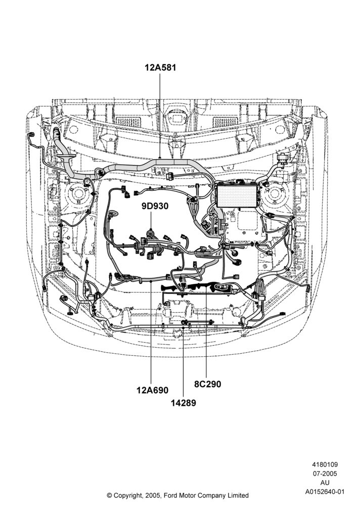 09G - Wiring - Engine And Transmission, 2.0L Duratec HE (137PS), PZEV Evaporative Emission; 18/JUL/2005-08/MAY/2006