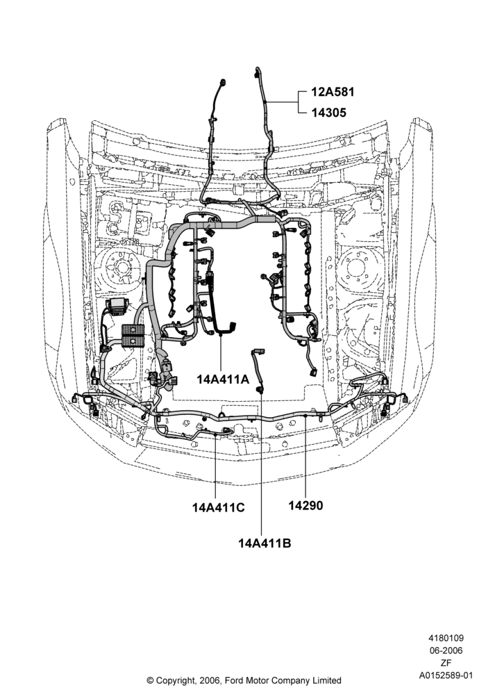 09E - Wiring - Engine And Transmission, 5.4L 4V DOHC EFI S/C ALUM V8 G; 05/JUN/2006-26/FEB/2009