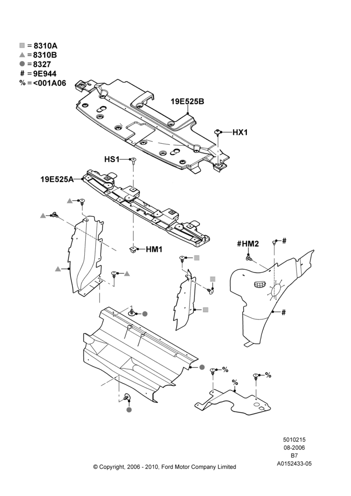 15B - Air Deflectors; 02/AUG/2006-11/AUG/2014