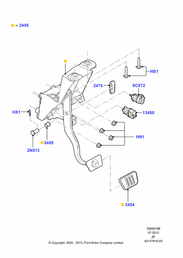 10B - Brake and Clutch Controls, Automatic Transmission; 07/SEP/2004-22/MAR/2010