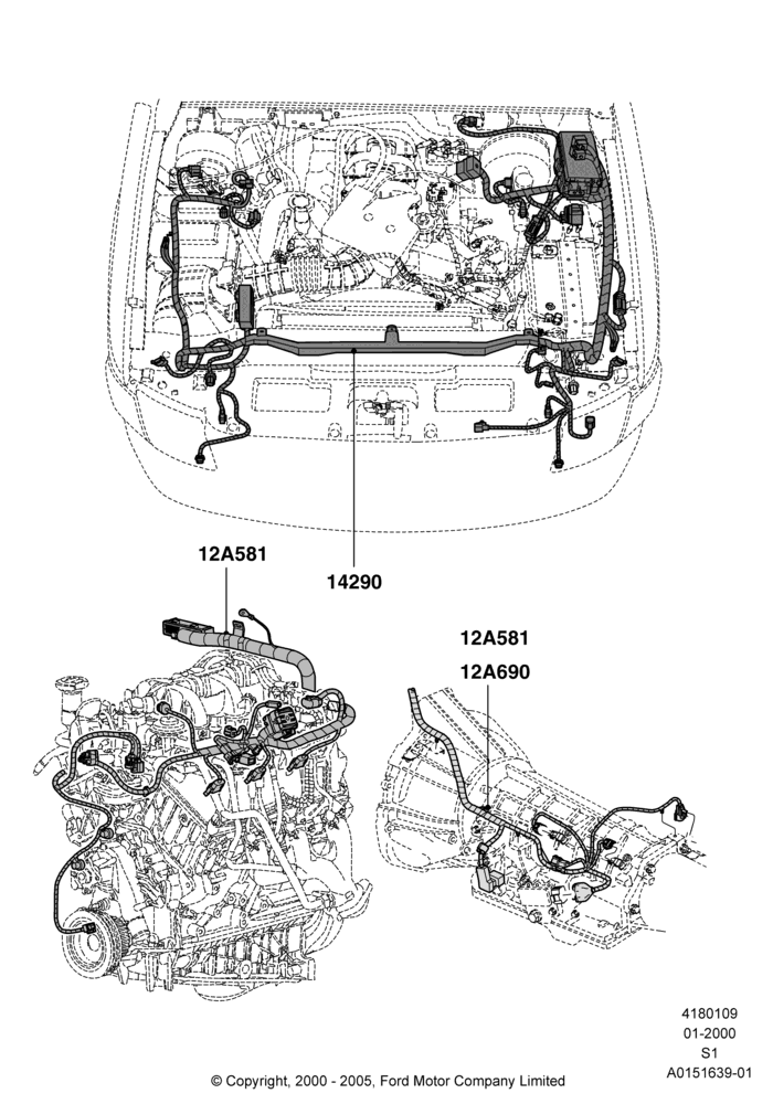 09 - Wiring - Engine And Transmission; 31/JAN/2000-30/JUN/2005