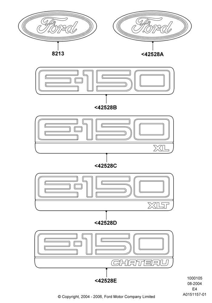 Name Plates, 150 Series