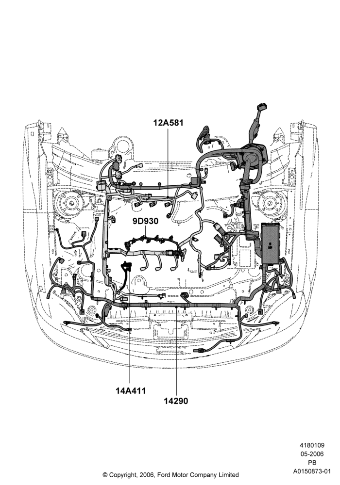 09C - Wiring - Engine And Transmission; 01/MAY/2006-04/JUN/2007