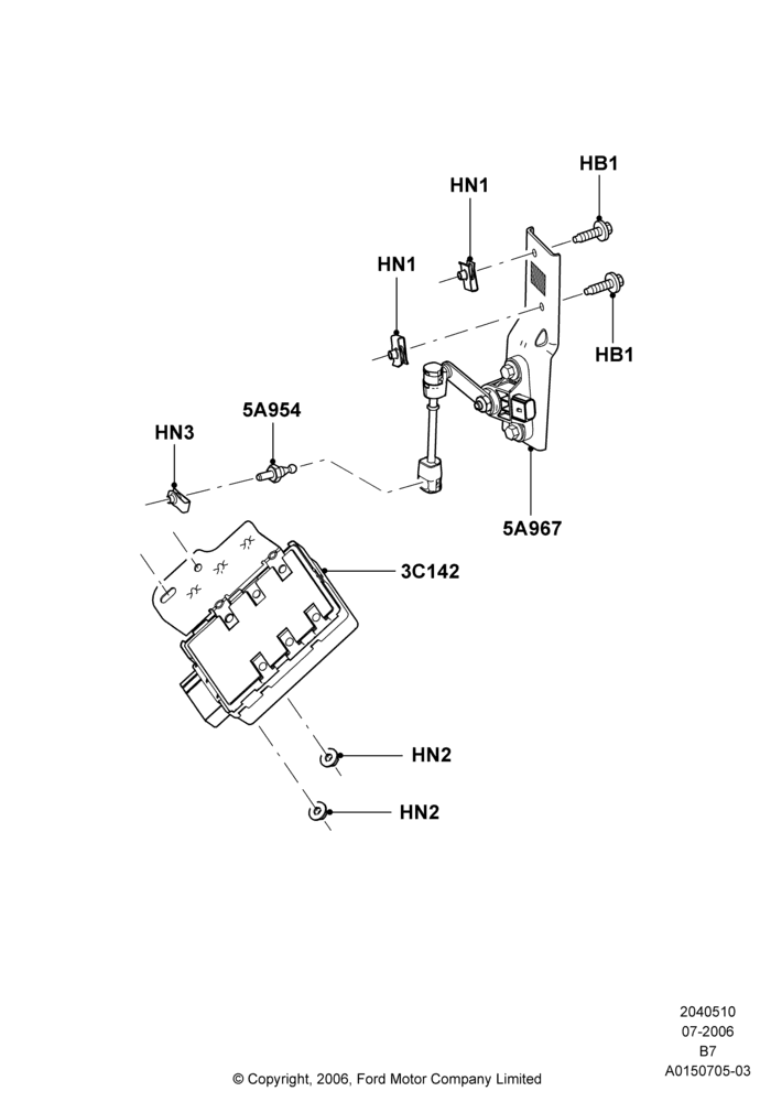 10B - Air Suspension Controls/Electrics; 02/AUG/2006-11/AUG/2014